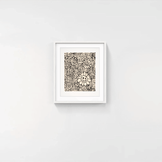 MADSAKI Flowers B Beige (working title), 2017-Takashi Murakami-Pinto Gallery