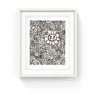 MADSAKI Flowers C Beige (working title), 2017-Takashi Murakami-Pinto Gallery