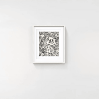 MADSAKI Flowers C Beige (working title), 2017-Takashi Murakami-Pinto Gallery