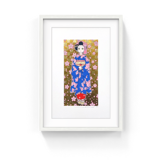Maiko-san Tanzaku, 2024-Takashi Murakami-Pinto Gallery