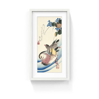 Mandarin Ducks, After 1834-Utagawa Hiroshige (Andō Hiroshige)-Pinto Gallery