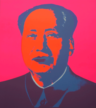 Mao - Hot Pink, 1967 printed later-Andy Warhol-Pinto Gallery
