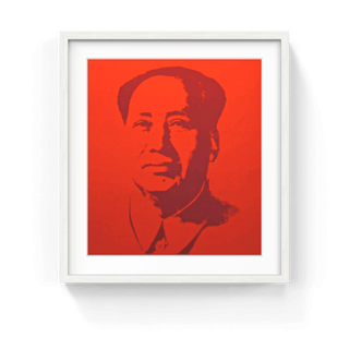 Mao - Red, 1967 printed later-Andy Warhol-Pinto Gallery