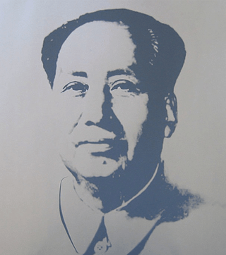 Mao - Silver, 1967 printed later-Andy Warhol-Pinto Gallery