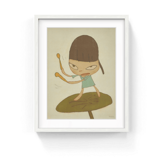 Marching on a Butterbur Leaf, 2019-Yoshitomo Nara-Pinto Gallery