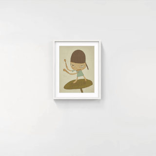 Marching on a Butterbur Leaf, 2019-Yoshitomo Nara-Pinto Gallery