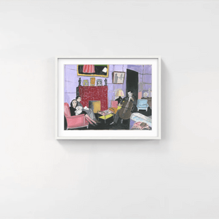 Marie-Laure de Noailles in Her Paris Salon, 2019-Maira Kalman-Pinto Gallery