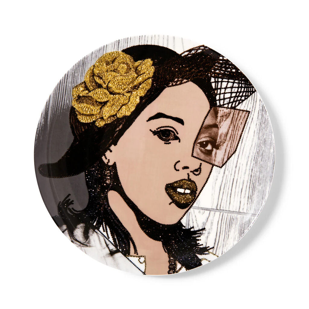 Mickalene Thomas - Tiffona Lisa #2, 2016, 2021 - Pinto Gallery