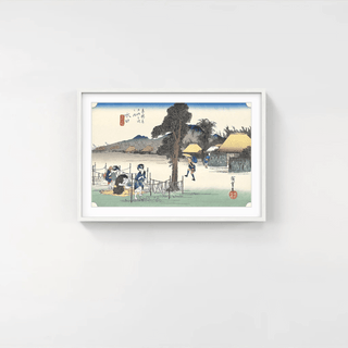 Minakuchi -The Noted Kampyo, After 1833-Utagawa Hiroshige (Andō Hiroshige)-Pinto Gallery