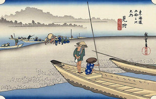 Mitsuke -The Tenryu River, After 1833-Utagawa Hiroshige (Andō Hiroshige)-Pinto Gallery