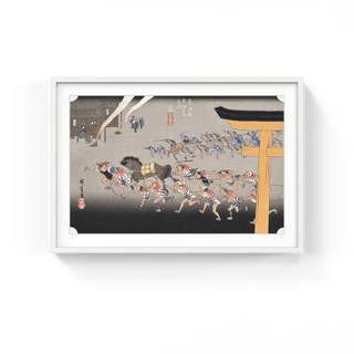 Miya -Festival at the Atsuta Shrine, After 1833-Utagawa Hiroshige (Andō Hiroshige)-Pinto Gallery