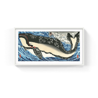 Miyamoto Musashi Subduing the Whale, After 1842-Utagawa Kuniyoshi-Pinto Gallery