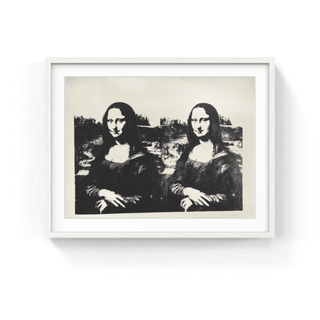 Mona Lisa - Double Black, 1967 printed later-Andy Warhol-Pinto Gallery