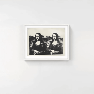 Mona Lisa - Double Black, 1967 printed later-Andy Warhol-Pinto Gallery
