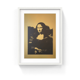 Mona Lisa - Gold, 1967 printed later-Andy Warhol-Pinto Gallery