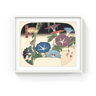 Morning-Glories, After 1843-Utagawa Hiroshige (Andō Hiroshige)-Pinto Gallery