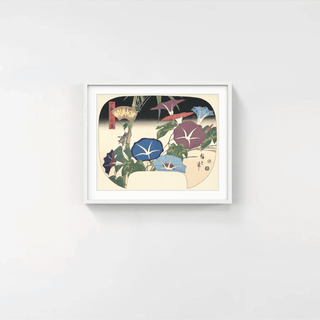 Morning-Glories, After 1843-Utagawa Hiroshige (Andō Hiroshige)-Pinto Gallery
