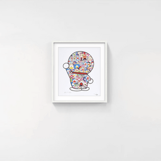 Mr. Fujiko F. Fujio and Doraemon Are in the Field of Flowers, 2019-Takashi Murakami-Pinto Gallery
