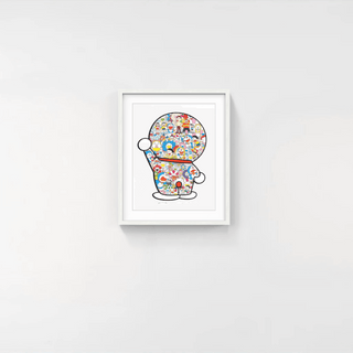 Mr. Fujiko F. Fujio and Doraemon Are in the Field of Flowers, 2019-Takashi Murakami-Pinto Gallery