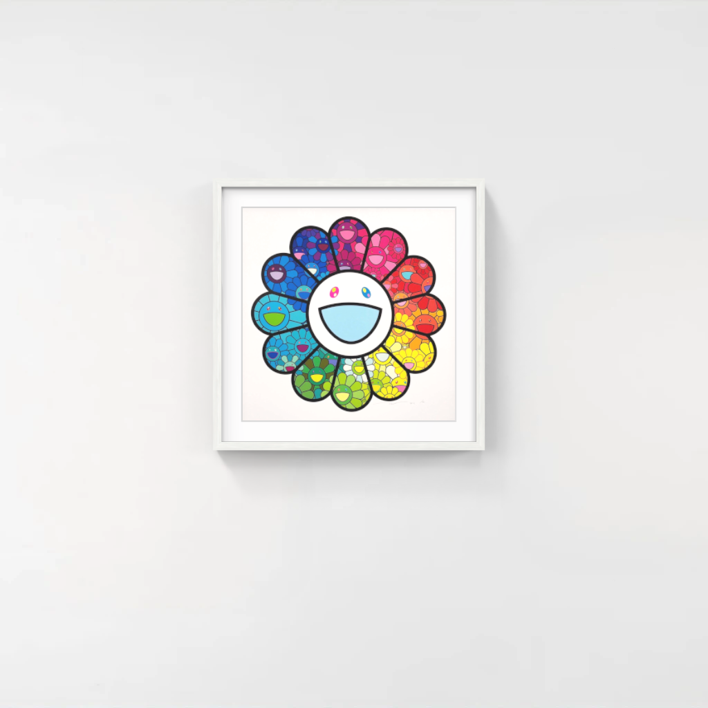 Takashi Murakami | Multicolor Superflat Flowers, 2022 – Pinto Gallery