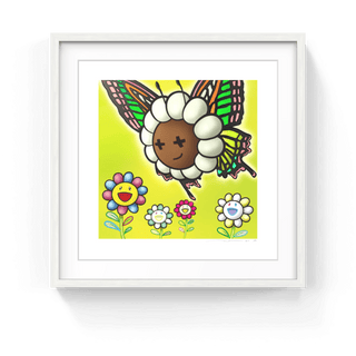 Murakami Flower #10227 Butterfly, 2024-Takashi Murakami-Pinto Gallery