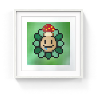 Murakami Flower #10595 Mushroom, 2023-Takashi Murakami-Pinto Gallery