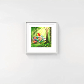 Murakami Flower #10595 Mushroom, 2024-Takashi Murakami-Pinto Gallery