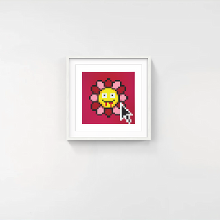 Murakami Flower #10752 Cursor, 2023-Takashi Murakami-Pinto Gallery