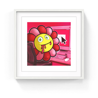 Murakami Flower #10752 Cursor, 2024-Takashi Murakami-Pinto Gallery