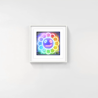 Murakami Flower #1083 Neon, 2024-Takashi Murakami-Pinto Gallery