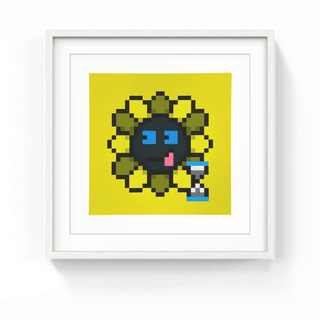 Murakami Flower #11081 Hourglass, 2023-Takashi Murakami-Pinto Gallery