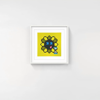Murakami Flower #11081 Hourglass, 2023-Takashi Murakami-Pinto Gallery