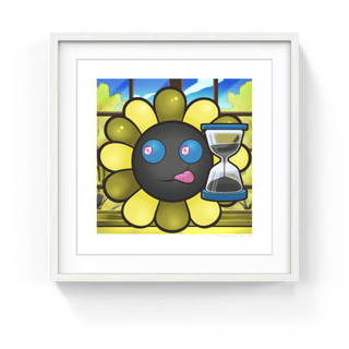 Murakami Flower #11081 Hourglass, 2024-Takashi Murakami-Pinto Gallery