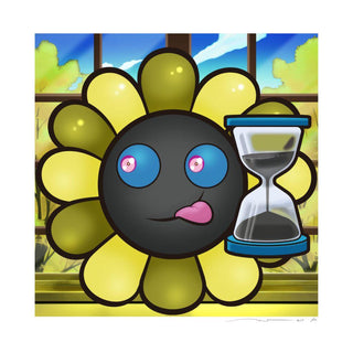 Murakami Flower #11081 Hourglass, 2024-Takashi Murakami-Pinto Gallery