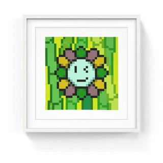 Murakami Flower #11139 Bamboo, 2023-Takashi Murakami-Pinto Gallery