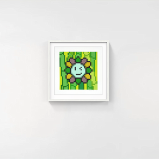 Murakami Flower #11139 Bamboo, 2023-Takashi Murakami-Pinto Gallery