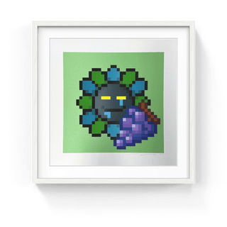 Murakami Flower #11555 Grape, 2023-Takashi Murakami-Pinto Gallery