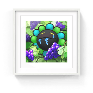 Murakami Flower #11555 Grape, 2024-Takashi Murakami-Pinto Gallery