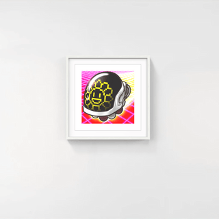 Murakami Flower #1849 LED Helmet, 2024-Takashi Murakami-Pinto Gallery