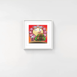 Murakami Flower #2765 Hamburger, 2024-Takashi Murakami-Pinto Gallery
