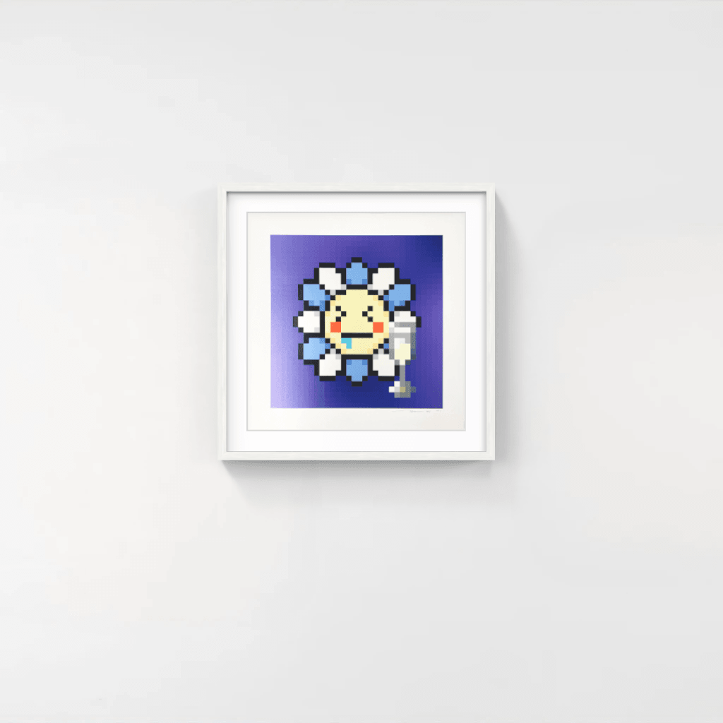 Takashi Murakami | Murakami Flower #3167 Drunk with Champagne Takashi Murakami | Murakami Flower #3167 Drunk with Champagne