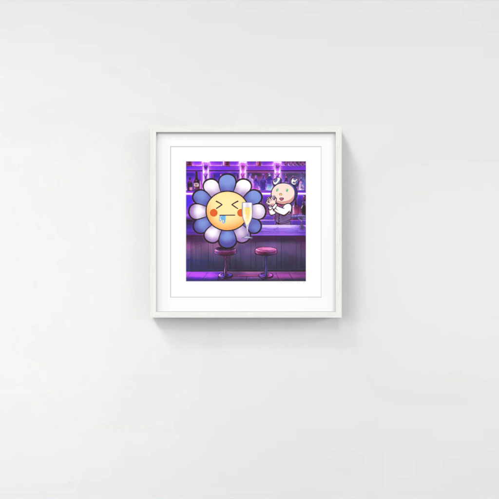 Takashi Murakami | Murakami Flower #3167 Drunk with Champagne