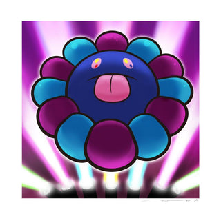 Murakami Flower #3328 Spotlight, 2024-Takashi Murakami-Pinto Gallery
