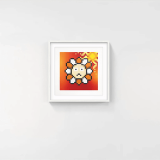 Murakami Flower #5458 Sun, 2023-Takashi Murakami-Pinto Gallery