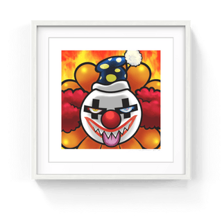 Murakami Flower #5538 Clown, 2024-Takashi Murakami-Pinto Gallery