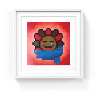 Murakami Flower #7236 muffler, 2023-Takashi Murakami-Pinto Gallery