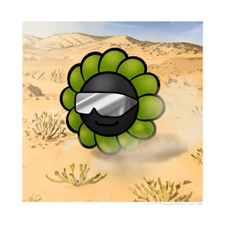 Murakami Flower #7591 Desert, 2024-Takashi Murakami-Pinto Gallery