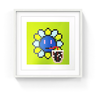 Murakami Flower #7671 Cola, 2023-Takashi Murakami-Pinto Gallery