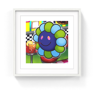 Murakami Flower #7671 Cola, 2024-Takashi Murakami-Pinto Gallery