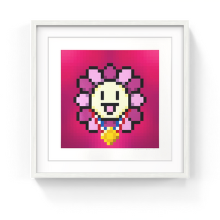 Murakami Flower #7780 gold medal, 2023-Takashi Murakami-Pinto Gallery